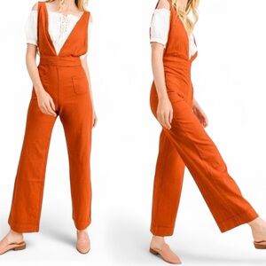 ‎Twill  Denim Jumpsuit